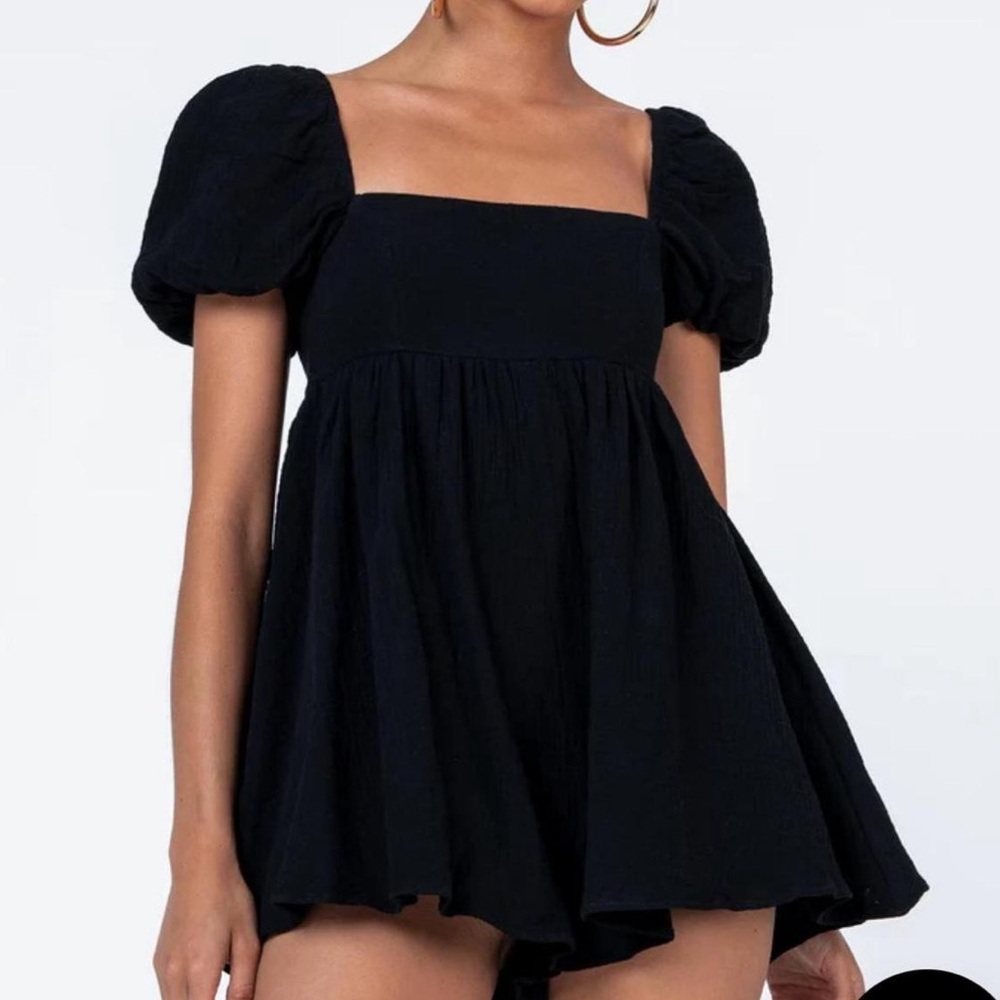 Princess Polly Black romper